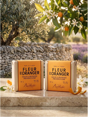 Bastide Fleur D’Oranger Provence Soap Bundle 2 Bars Orange Blossom